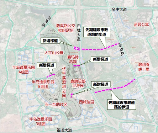 好消息!轨道金家湾站和刘家坝站将新增梯道,步道,方便周边居民出行