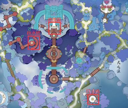 【焚香谷地图】