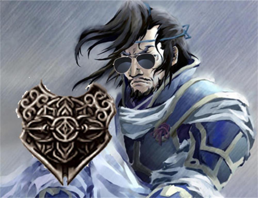 自带连青釭剑都破不了的仁王盾,就试想哪个敌人会没事浪费黑杀的机会