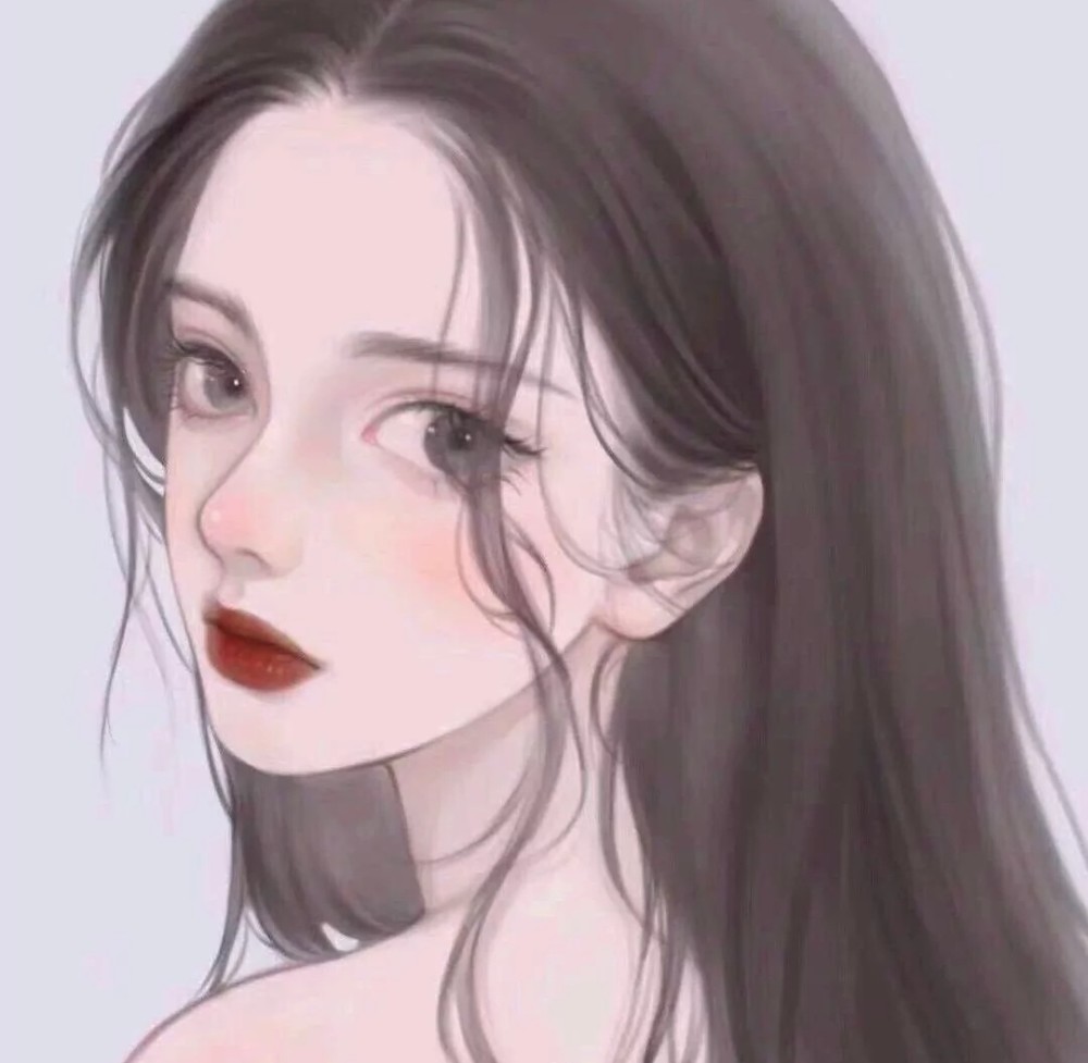 手绘女头丨你找了好久的御姐风