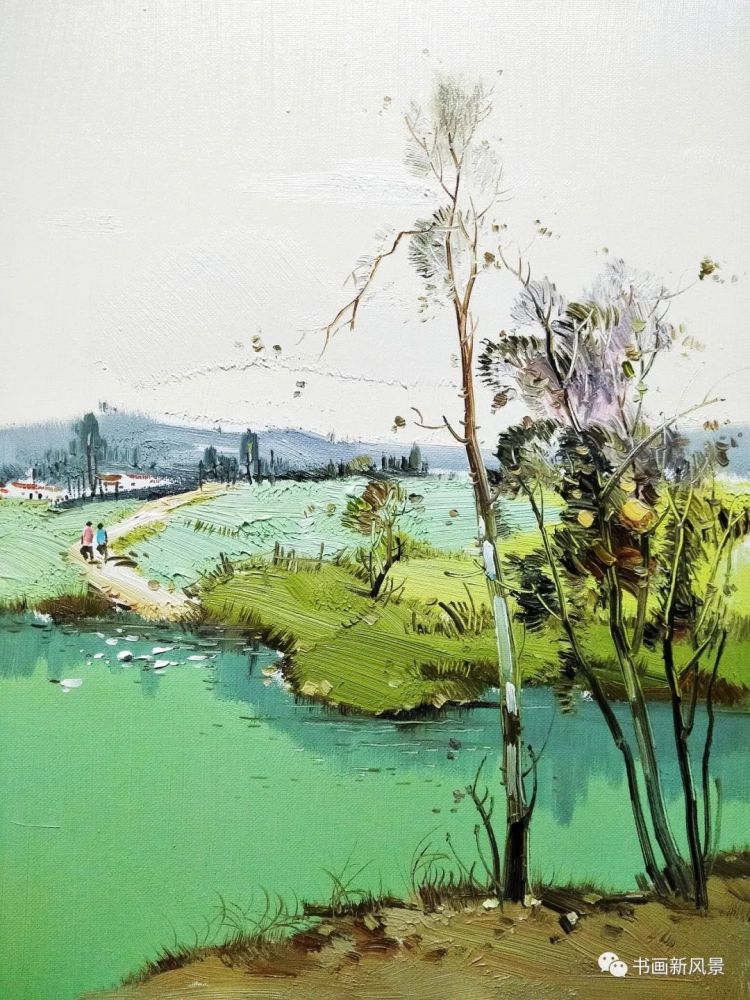 这组油画小品美得不可方物