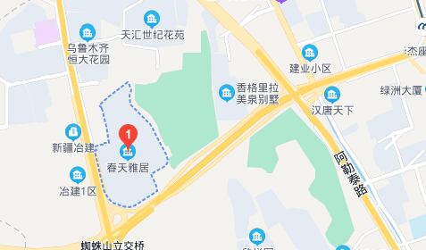 乌鲁木齐的有钱人都住在哪里,这份富人住宅区地图值得收藏