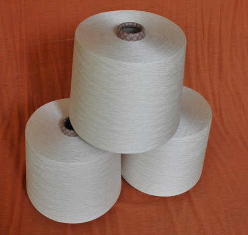临邑恒丰纺织抗菌涤纶/黏胶混纺纱线订单成功上机生产