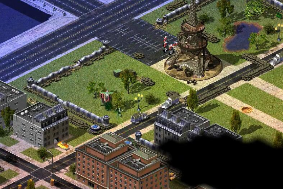 这关难度并不算高,开头先消灭埃菲尔铁塔前的部队,磁化铁塔,之后触发