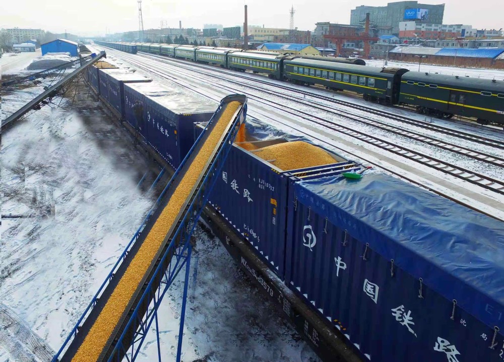 畅通北粮南运大通道沈铁11月以来发运粮食415万吨