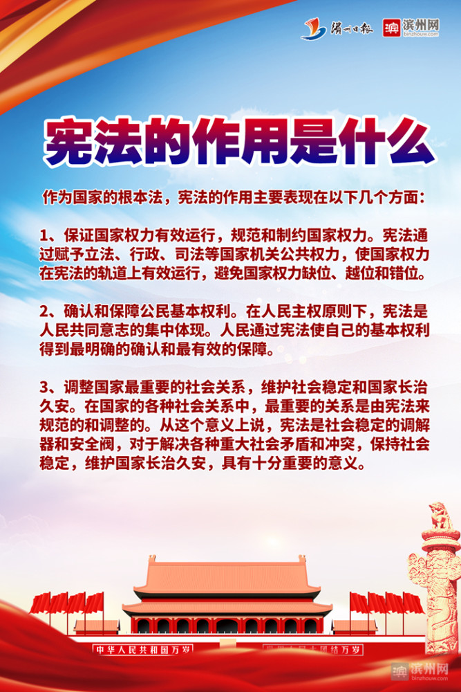 国家宪法日丨九张海报带你了解宪法