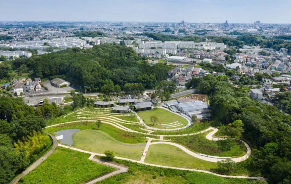 旅游市政公共建筑设计日本町田的四季彩之社公园案例