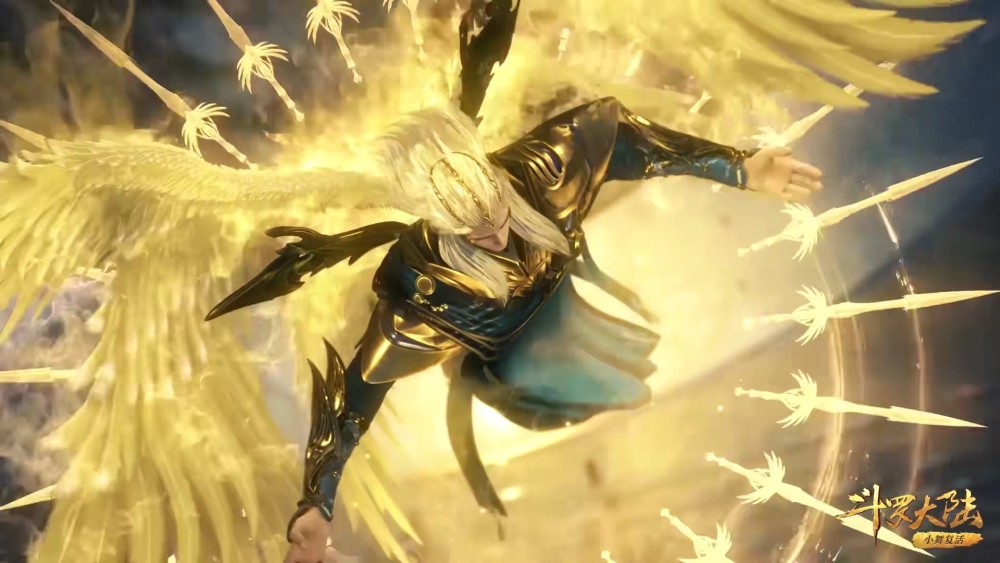 斗罗大陆千道流vs千仞雪魂环都不亮出来是要放水吧