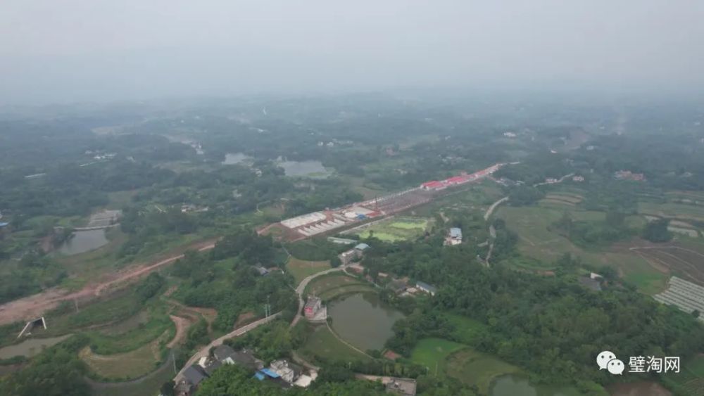 重磅合璧津高速在璧山独耳村区域改道为重庆新机场让道