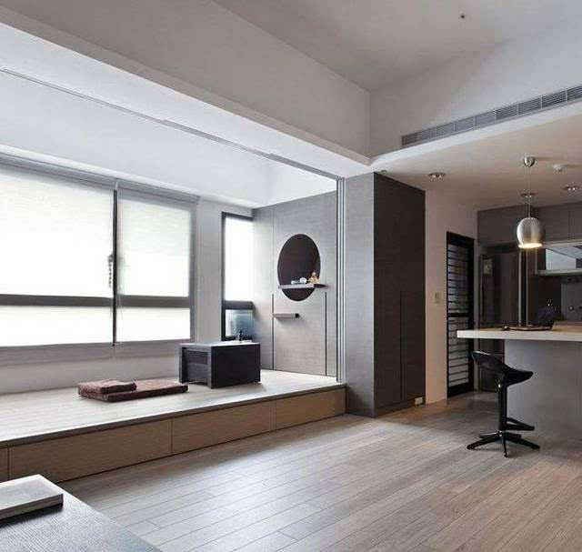 客厅不摆沙发,你会怎么装呢?_腾讯新闻