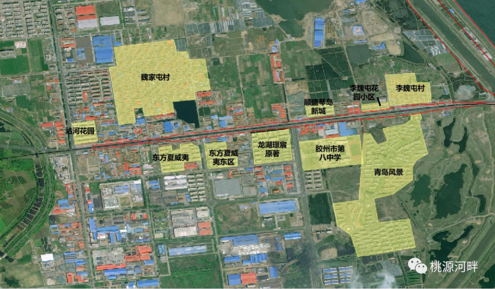 最新李哥庄镇新建大沽河高架路涉及这住户拆迁