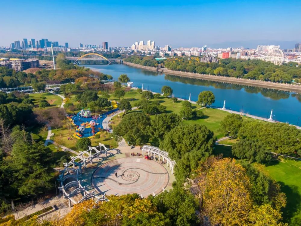 改造完成义乌这个城区公园等你来嬉