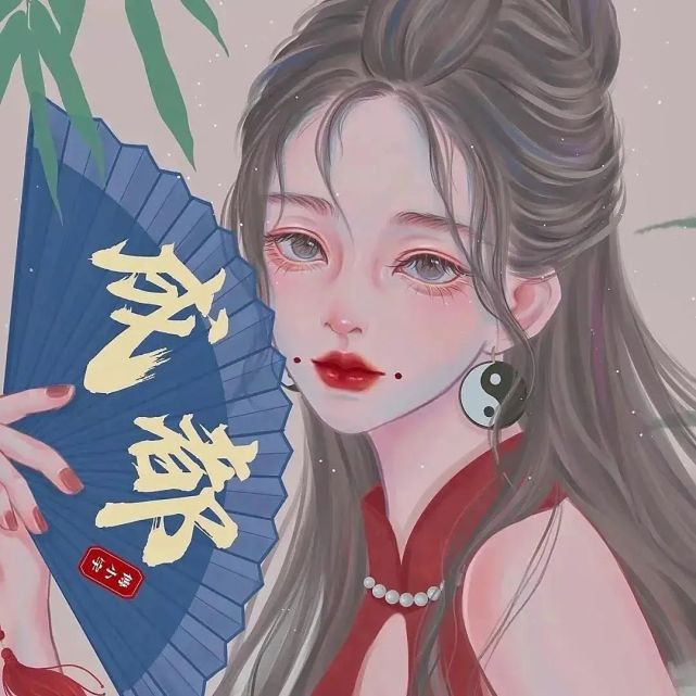 头像|超棒的国潮风手绘头像
