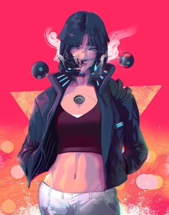 这赛博朋克风格,飒爆了!暴力美学的震撼视觉盛宴!