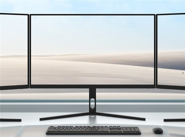 redmi显示器27英寸pro采用了三边超窄的设计,视觉上观感非常出色,还