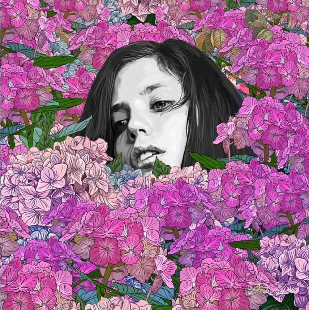 插画师万花从中系列肖像菲律宾插画师pedrotapa