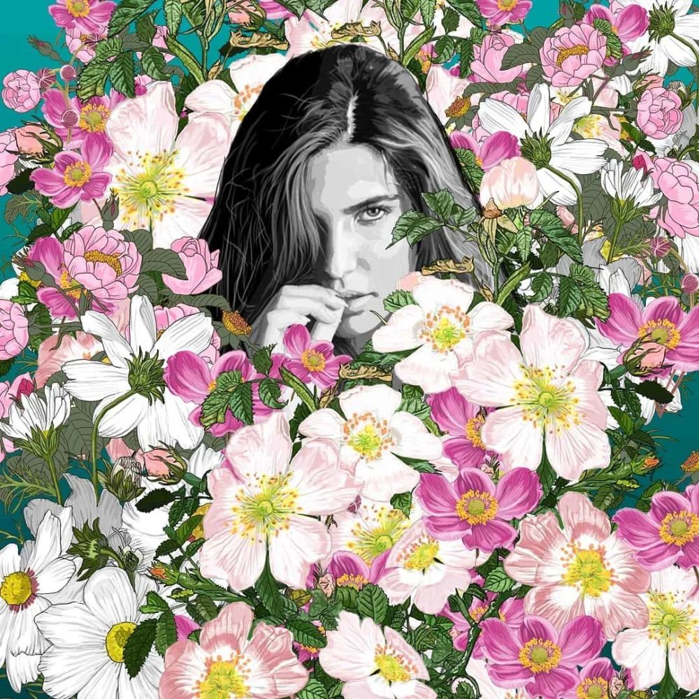 插画师万花从中系列肖像菲律宾插画师pedrotapa