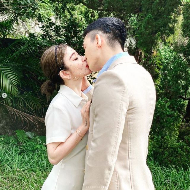 许维恩公开白纱侧拍花絮王家梁俏皮表情成亮点互动甜翻