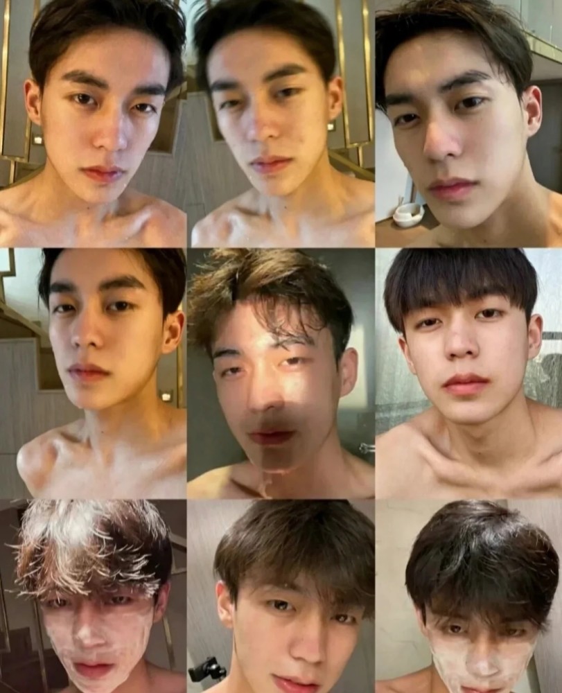 系列九宫格余庆伟来喽哈哈哈