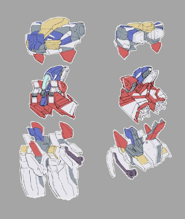 模玩控工业化元祖高达设计