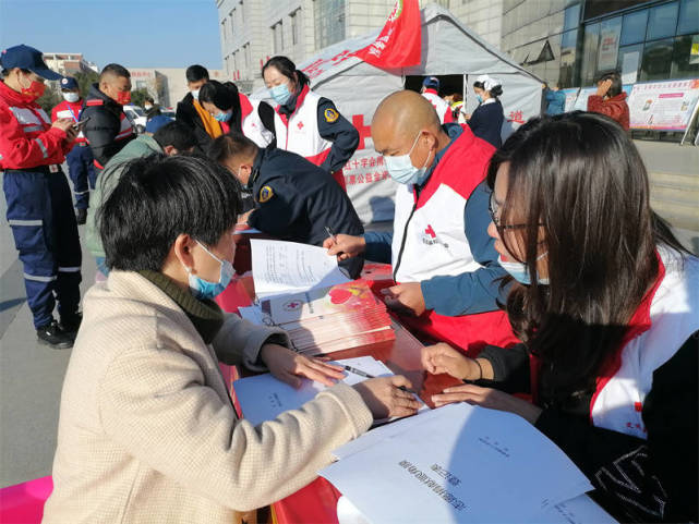 國際志願日定遠縣紅十字人在行動