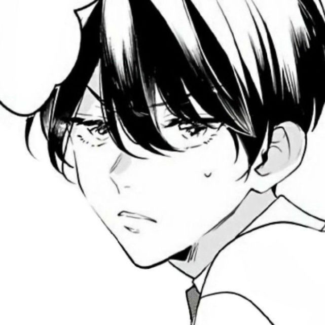 对抗路微丧黑白动漫头像