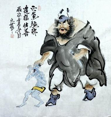 微言道学吃鬼天师一口一个嘎嘣脆钟馗