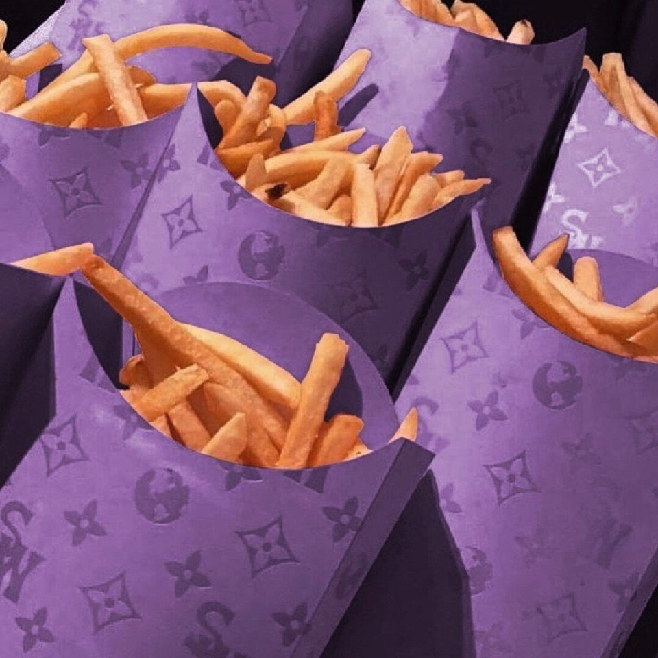 紫色系背景图高级ins风