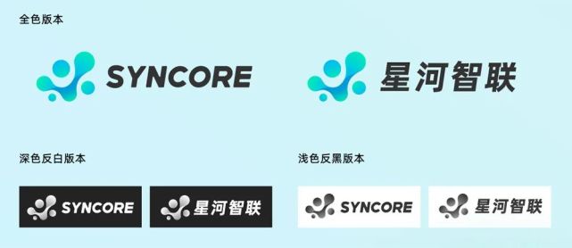 星河智联启用新logo,采用极光色星系造型