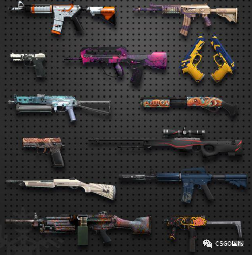 csgo里哪些枪被你打入冷宫了呢?