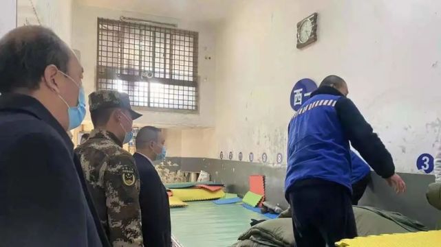 未檢動態我院聯合公安武警對區看守所進行安全大檢查