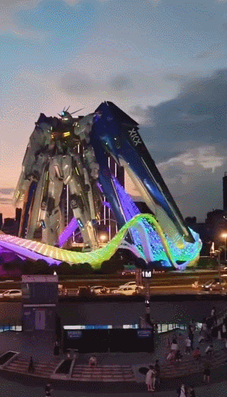 因为视频不能p,所以武汉有高达是真的.