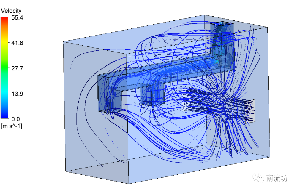 fluent通風管道排風模擬