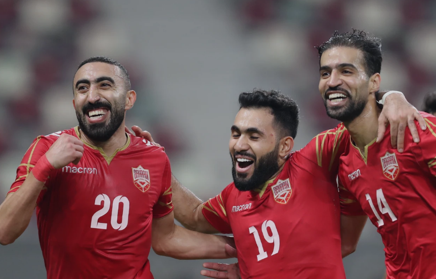 最新一期世界排名,阿曼队排在第78位,亚洲排名第10位,巴林队位列第90