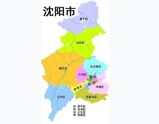 沈阳长白范围地图图片