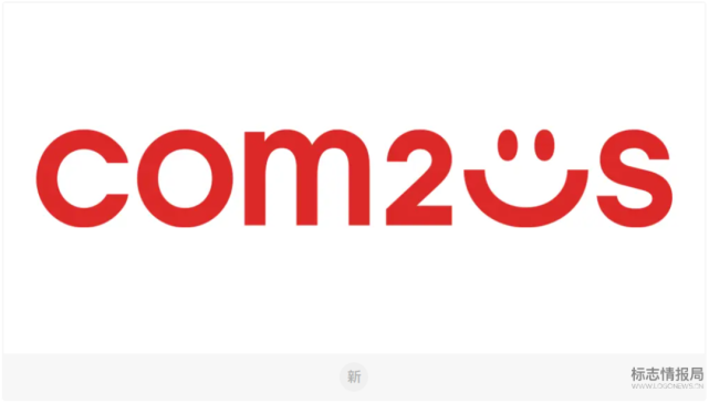 com2us 更新品牌logo,笑脸更简洁了