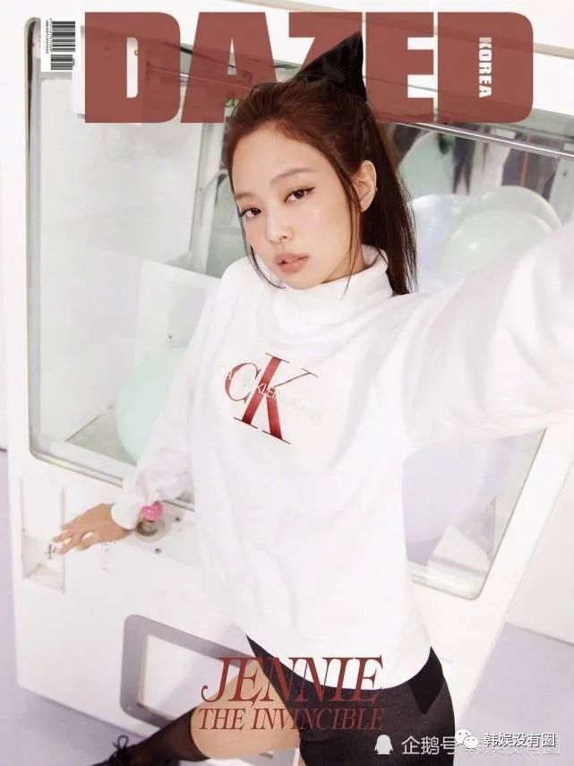 blackpink jennie内衣画报公开,大秀性感魅力