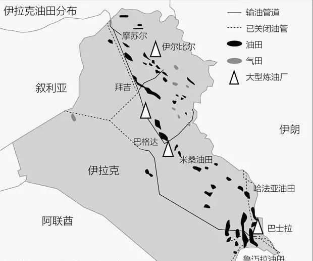 伊拉克石油1953年伊朗总理穆罕默德·摩萨台的石油国有化政策,目的便