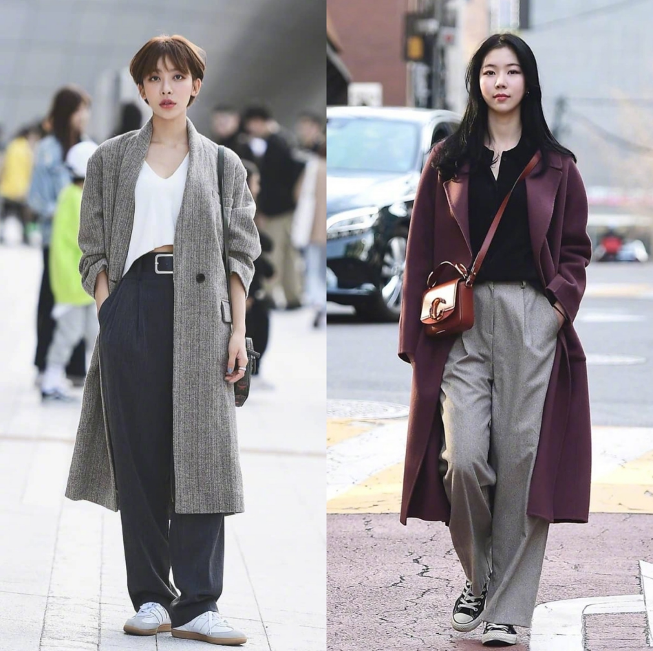 这才是真正的街头系列穿搭韩国女孩的打扮普通却高级值得借鉴