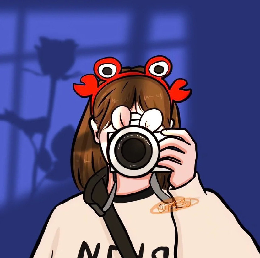 一组超级奈斯的插画女孩头像