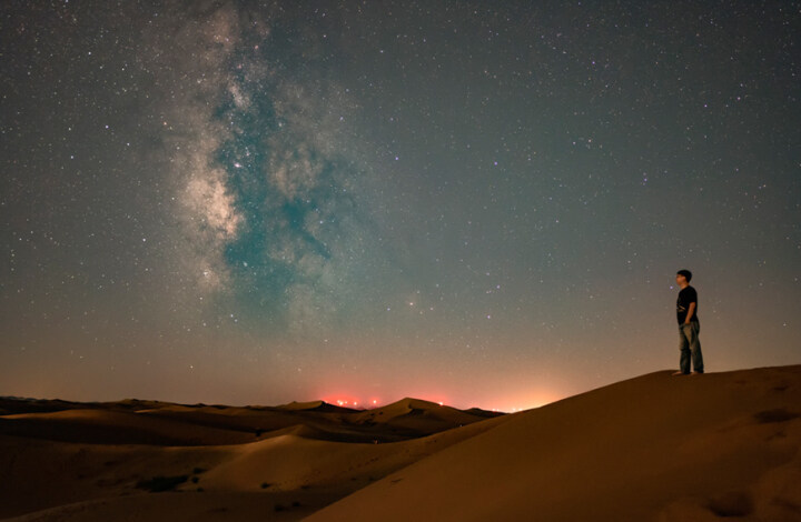 追星人别错过宁夏星空大赏来了