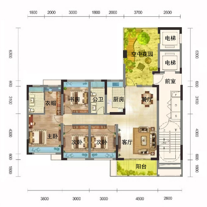 年度十大完美户型总有一些户型是可以闭着眼买的
