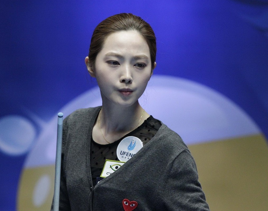 台球女神要换人了车侑蓝首轮被淘汰96年小姐姐成夺冠大热门