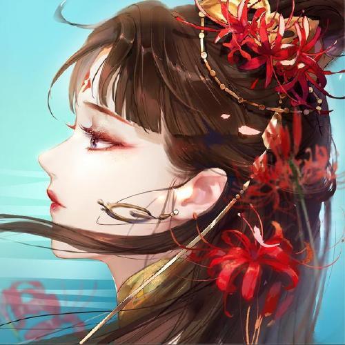 稀有的古风头像|彼岸花