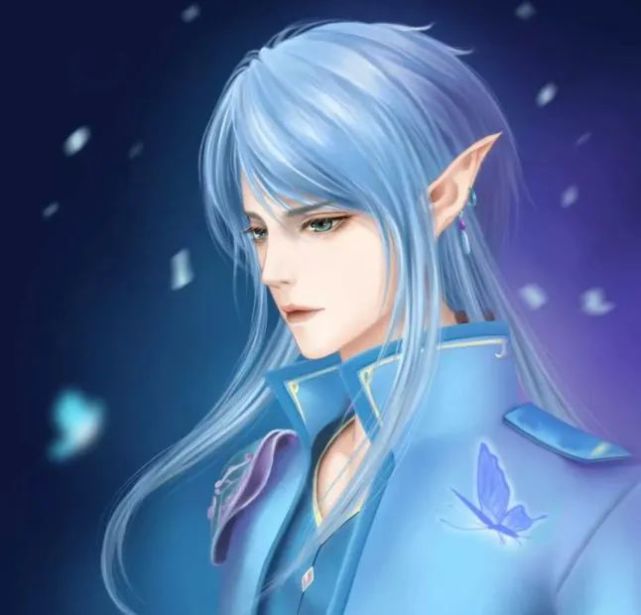 叶罗丽粉丝们贡献的同人美图,冰公主和水王子的画面