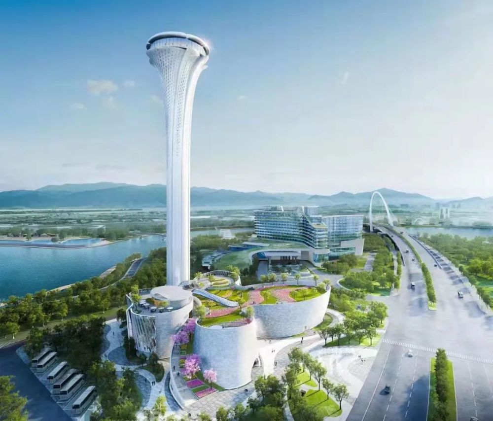 高168米肇庆这座景观塔顺利封顶