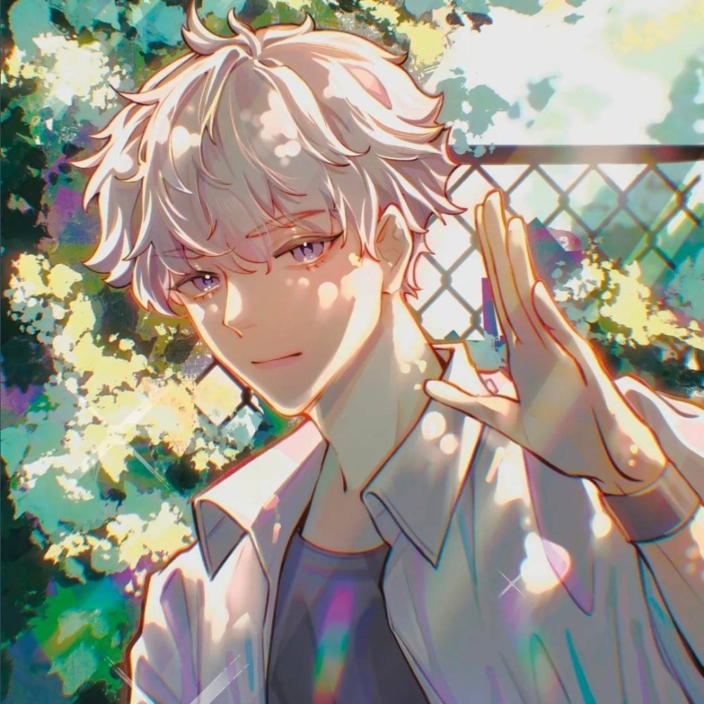 动漫男头世界已经太吵你更需要听听自己