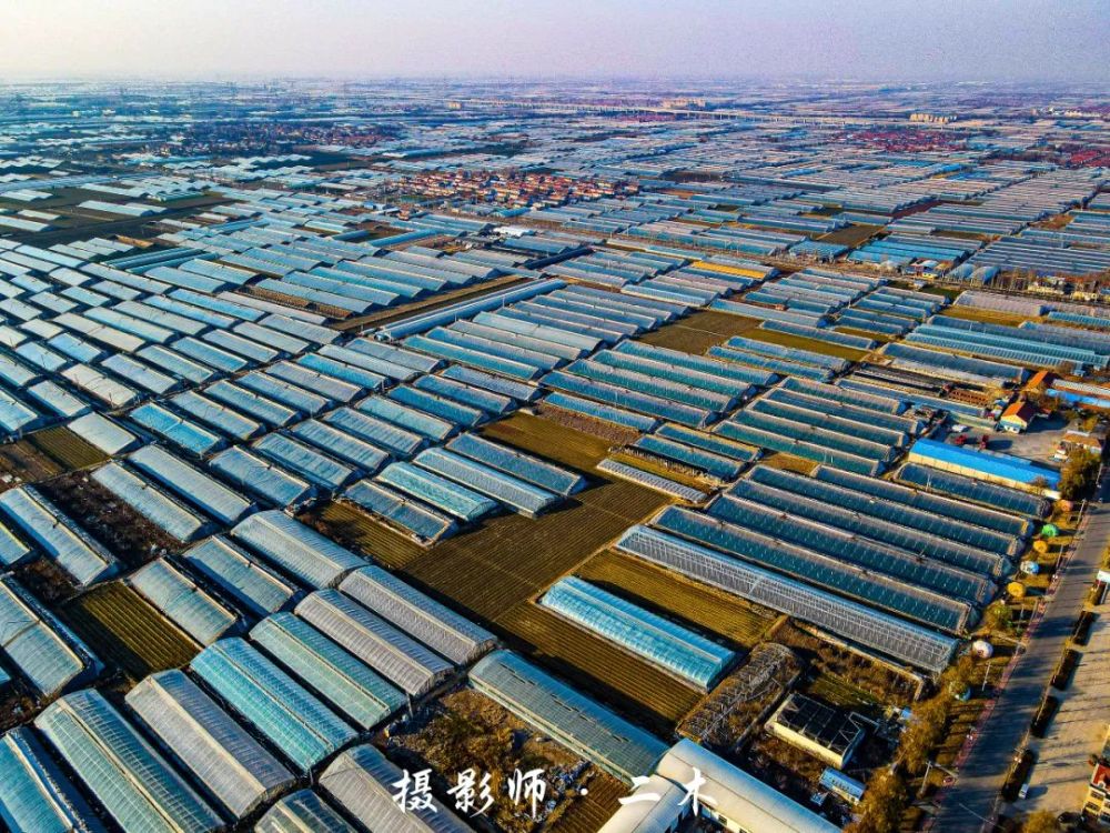 航拍寿光市明星村落——三元朱村_腾讯新闻