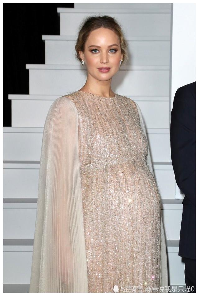 好莱坞女星怀孕图片
