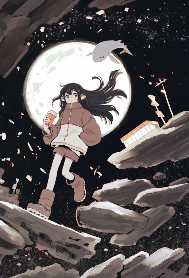 【插画师作品】第279期:日本插画师もなか笔下温柔唯美且治愈的插画